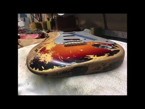 Scott McKeon '62 Strat Fender Custom Shop Replica....Making Of...