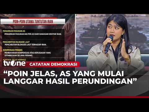 Sengketa Kendali Di Selat Hormuz Antara Iran Dan Amerika Serikat | Catatan Demokrasi tvOne