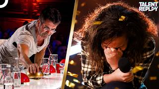 12-Year-Old's Powerful Voice FORCED Simon Cowell to Hit the Golden Buzzer | Britain's Got Talent