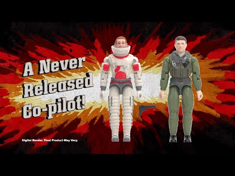 G.I. Joe | Skystriker HasLab | Pilot Ace and Lt. Wayne Ruthel | Hasbro Pulse