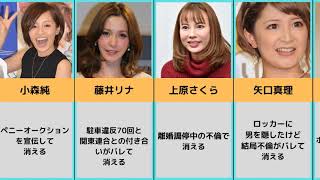 【比較・雑学】テレビから消えた芸能人まとめてみた