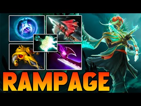Muerta Dota 2 Rampage Pro Gameplay Best Build Skills Carry Guide Tips Patch - 7.33