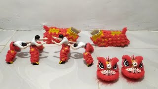 Lion Dance | Barongsai merah | Chinese new year lion dance