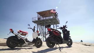 Download lagu 2017 Honda Ruckus vs. 2017 Yamaha Zuma 50 - Adventure Scooters in the Sierra! | ON TWO WHEELS mp3