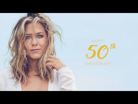 50th Jennifer Aniston Anniversary