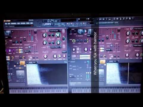 Percussion out of a Bass sound with Harmor