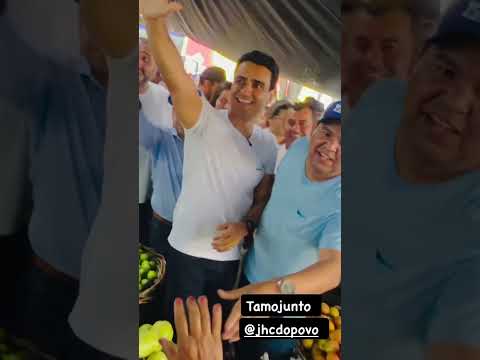 Passeada do futuro governador de Alagoas Jhc! Em Senador Rui Palmeiras-AL