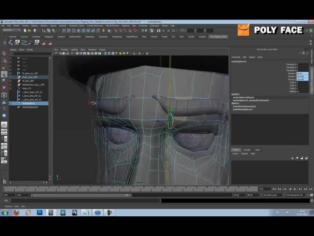 Facial Rigging - Maya Tutorial