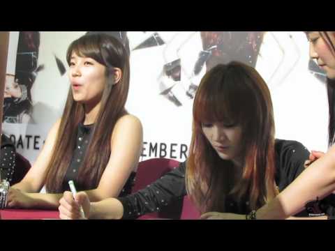 110929 Miss A Fanmeet Session SUZY