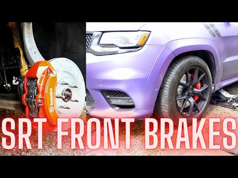 jeep srt brake pads and rotors