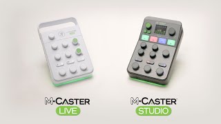 Mackie M•Caster Studio mixeur avec sampleur pour le streaming  (version blanche) - Video