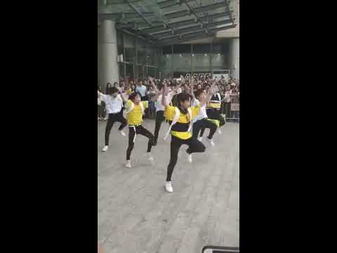 BOY STORY BUSKING in TianJin - Too Busy (Fancam 1)
