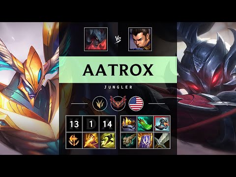 Aatrox Jungle vs Xin Zhao - NA Grandmaster Patch 25.S1.3