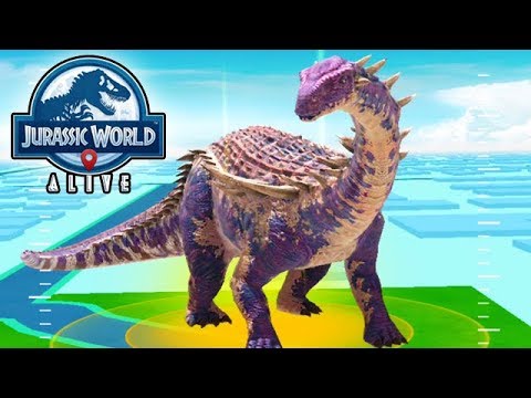 EPIC NODOPATOSAURUS WILD HYBRID HUNT!!! (JURASSIC WORLD ALIVE)