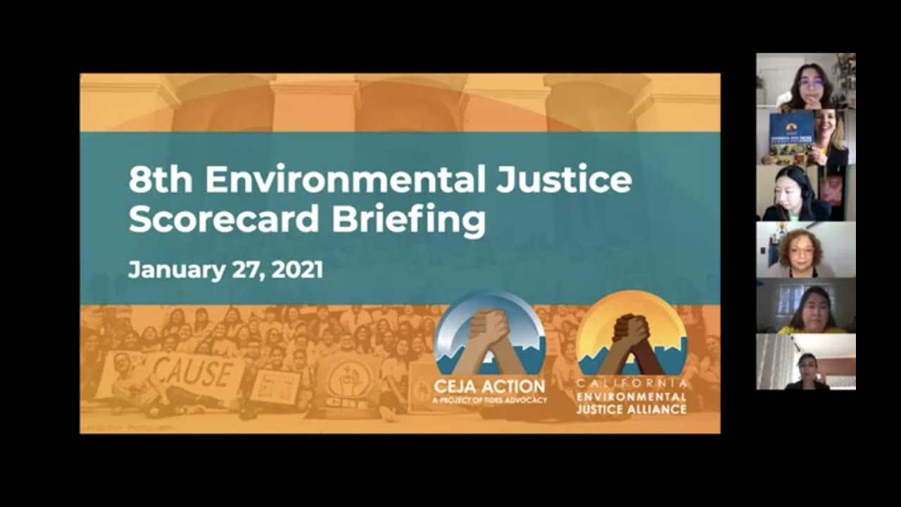 CEJA 2020 Environmental Justice Scorecard Briefing