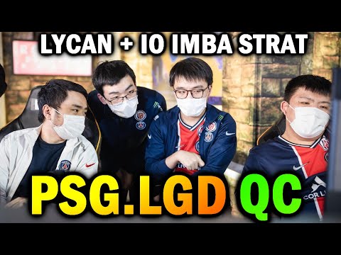 PSG.LGD vs QC — Totally Outplayed by Lycan + IO Strat #TI10