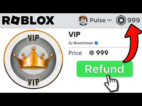 How To REFUND GAMEPASSES On ROBLOX! (2026) - Get Your Robux Back