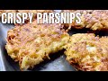 Crispy parsnip and potato fritters/ how to make parsnip and potato fritters / easy parsnip recipe