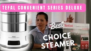 UNBOXING REVIEW Tefal Convenient Series deluxe VC502D STEAMER