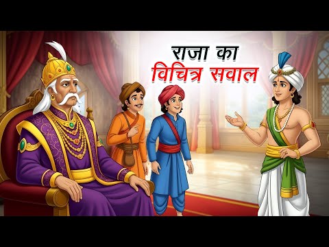 राजा का विचित्र सवाल | RAJA KA VICHITR SAWAL | HINDI KAHANIYA | CARTOON STORY | HINDI STORIES