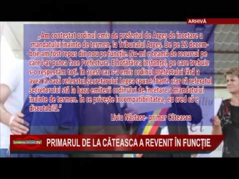 02 PRIMARUL DE LA CATEASCA A REVENIT IN FUNCTIE
