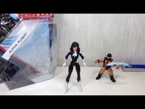 Aurora Alpha Flight Marvel Universe Review