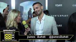 Junes Zahdi at the 'Counterpart' Premiere 2018 video