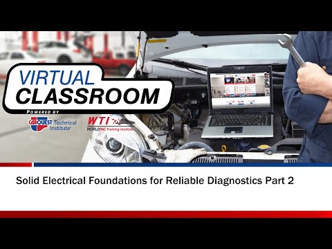 Solid Electrical Foundations for Reliable Diagnostics - Part 2