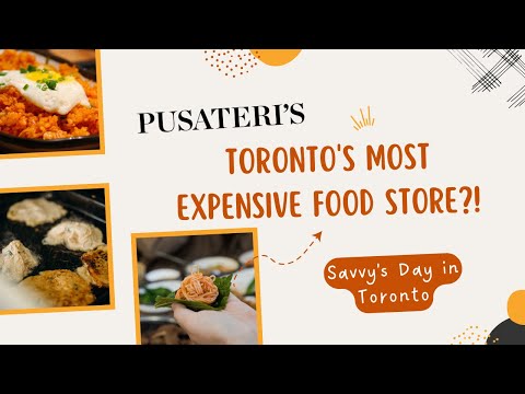 Toronto's Greatest Fine Food Stores | Pusateris | Canada Vlog