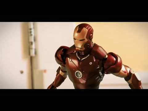 Iron Man vs Bruce Lee Animated Fighting: Really Cool Stop Motion