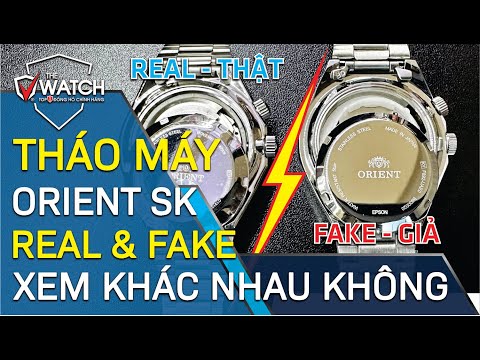 [PHẦN 2] THÁO MÁY ĐỒNG HỒ ORIENT SK 2019 REAL VÀ FAKE XEM CÓ KHÁC NHAU KHÔNG? | CHI TIẾT NHẤT 2024