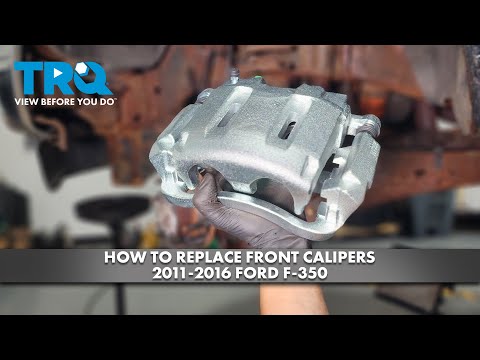 How to Replace Front Calipers 2011-2016 Ford F-350