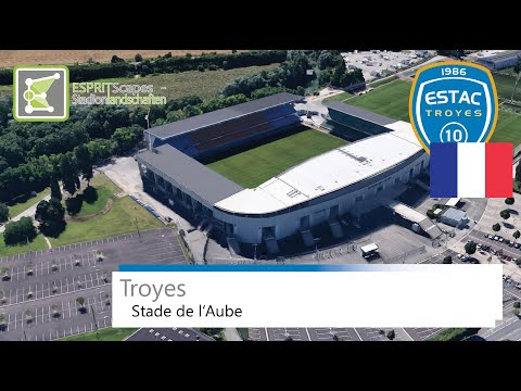 Stade de l'Aube | ES Troyes AC | Google Earth | 2019