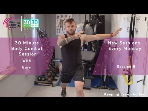 30 Minute Body Combat | Work Out with Gary | Session 6