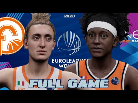 ▶️ Beretta Famila Schio v Tango Basket Bourges | Full Game - Euroleague Women 2K23 [All-Time Roster]