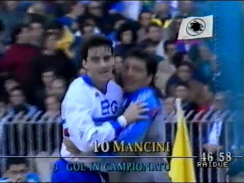 Napoli 1-4 Sampdoria, Serie A 1990-91, commentary by Giorgio Martino