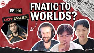 FNATIC TO WORLDS! / MKOI Doomed / LEC Playoffs Chances / Caps Skins & Ceremony - Hot Takes ep. 110