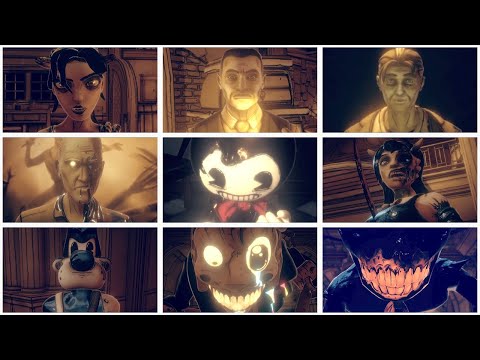 Bendy And The Dark Revival - All Cutscenes Full Game Movie