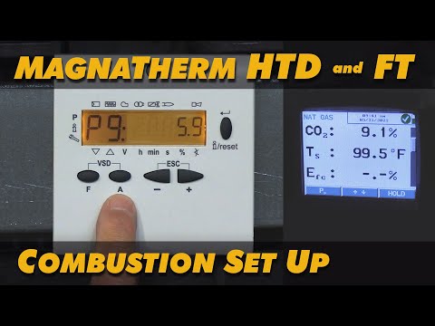 MagnaTherm 20:1 Combustion, Using the AZL.
