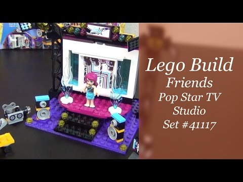 Let's Build - Lego Friends Pop Star Tv Studio Set #41117