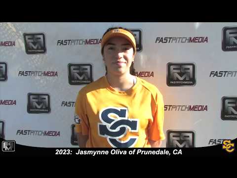 2023 Jasmynne Oliva Second Base and Outfield Softball Skills Video - Ca Suncats