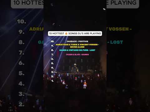 10 hottest songs DJ’s are playing right now 🔥 . #djs #djmusic #housemusicdj