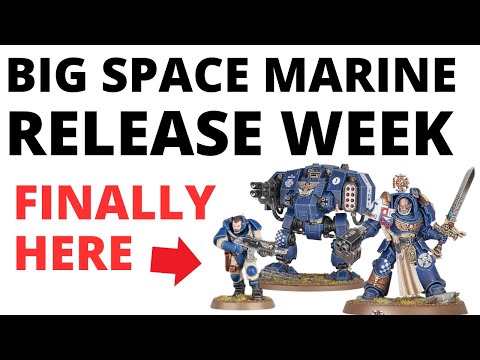 BIG Space Marine Release Week - Scouts, New Captain, Dreadnought, Characters + More
