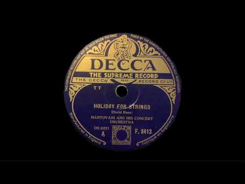Mantovani & His Concert Orchestra - ‘Holiday For Strings’ (1944)