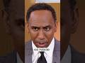 Stephen A. Smith was in disbelief 🤣 #shorts