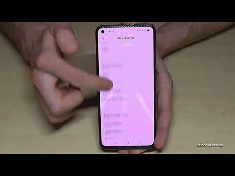 Realme GT neo 2: How to change the language? (including Dialect)