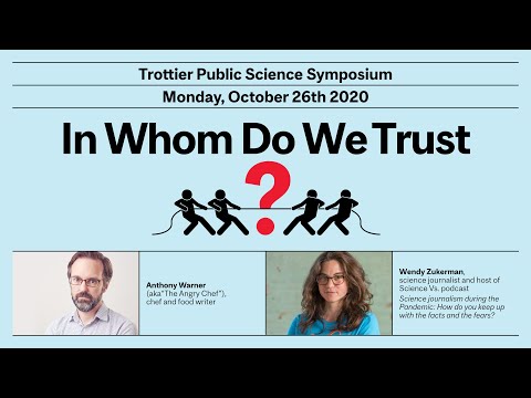 "In Whom Do We Trust?" featuring Anthony Warner and Wendy Zukerman