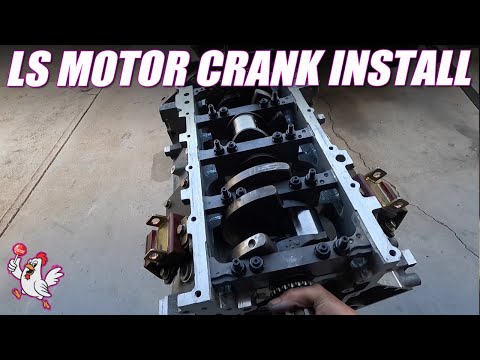 LS Motor Crank Install