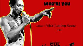 Fela kuti - Who&#39;re you