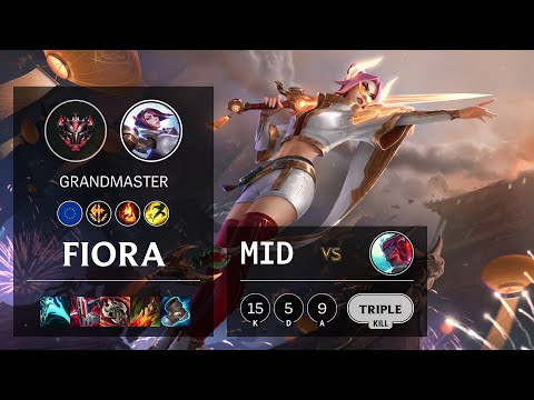 Fiora Mid vs Yone - EUW Grandmaster Patch 11.6